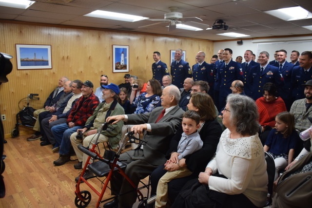 Coast Guard Station Gloucester honors WWII Veteran