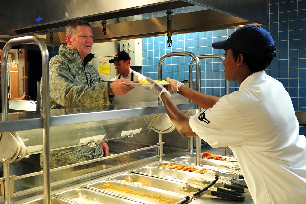 12th Air Force commander visits Offutt AFB
