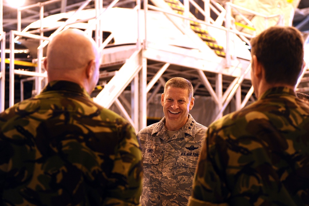 12th Air Force commander visits Offutt AFB