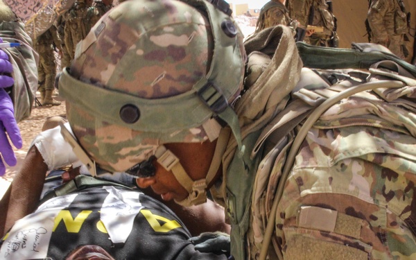 106th SPT Participates in Mass Casualty Exercise
