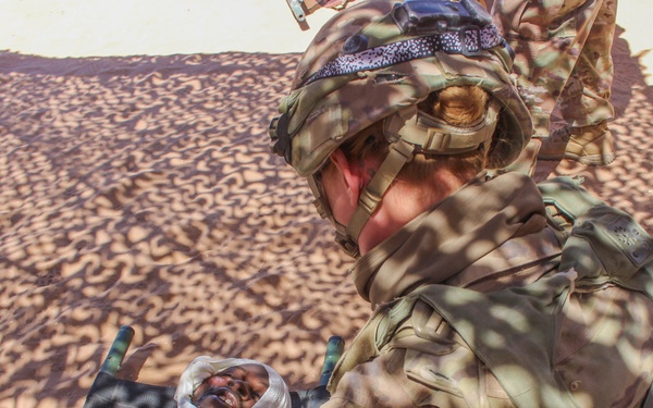 106th SPT Participates in Mass Casualty Exercise