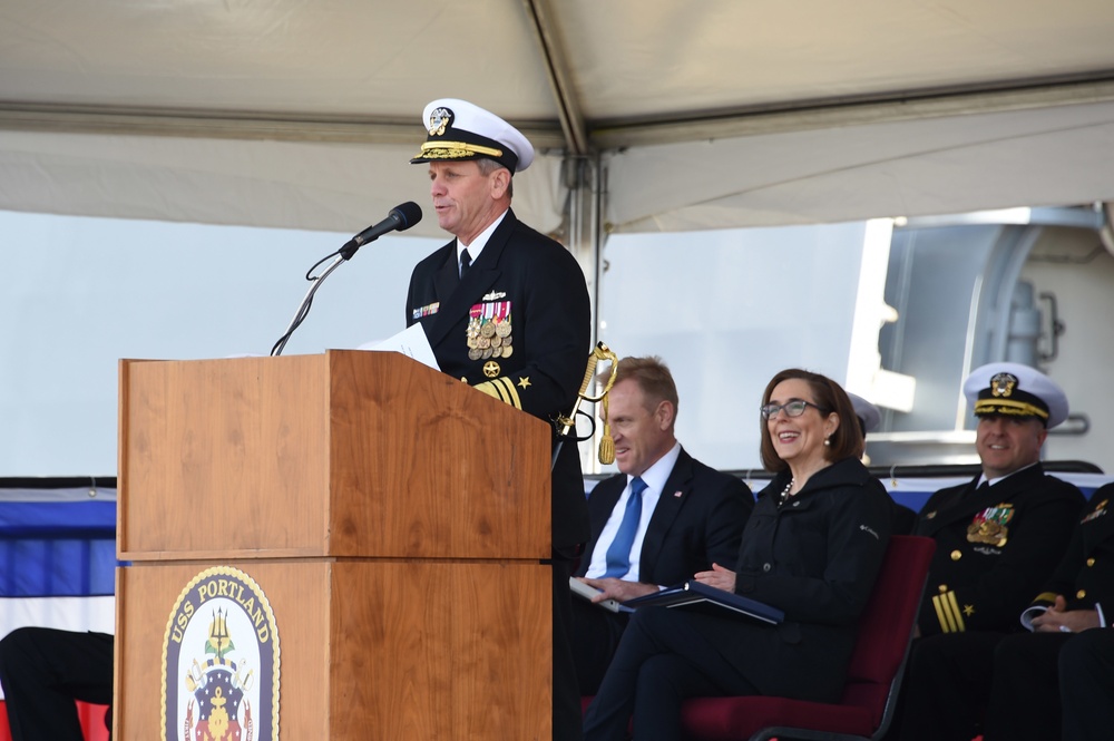 USS Portland (LPD 27) Commissioning Ceremony