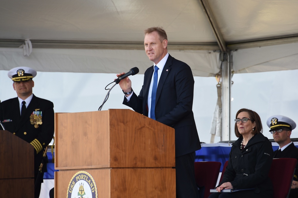 USS Portland (LPD 27) Commissioning Ceremony