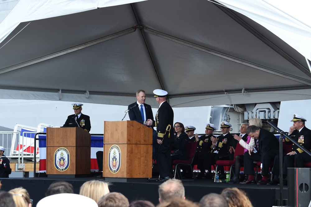 USS Portland (LPD 27) Commissioning Ceremony