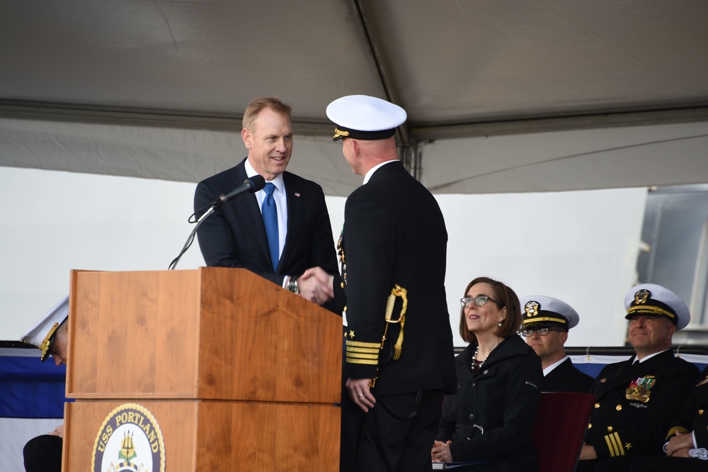 USS Portland (LPD 27) Commissioning Ceremony