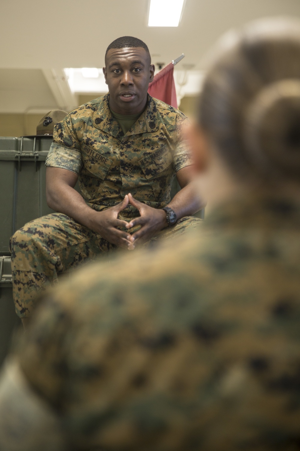 New Marines receive mentorship during fourth phase on Parris Island