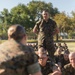 Drill instructors take off their campaign covers to mentor new Marines on Parris Island