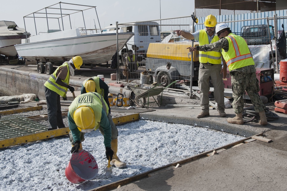 Camp Lemonnier Public Works assists with Djiboutian Boat Ramp Project