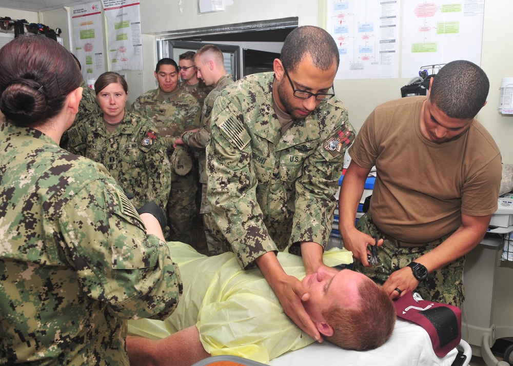 Camp Lemonnier Mass Casualty Drill