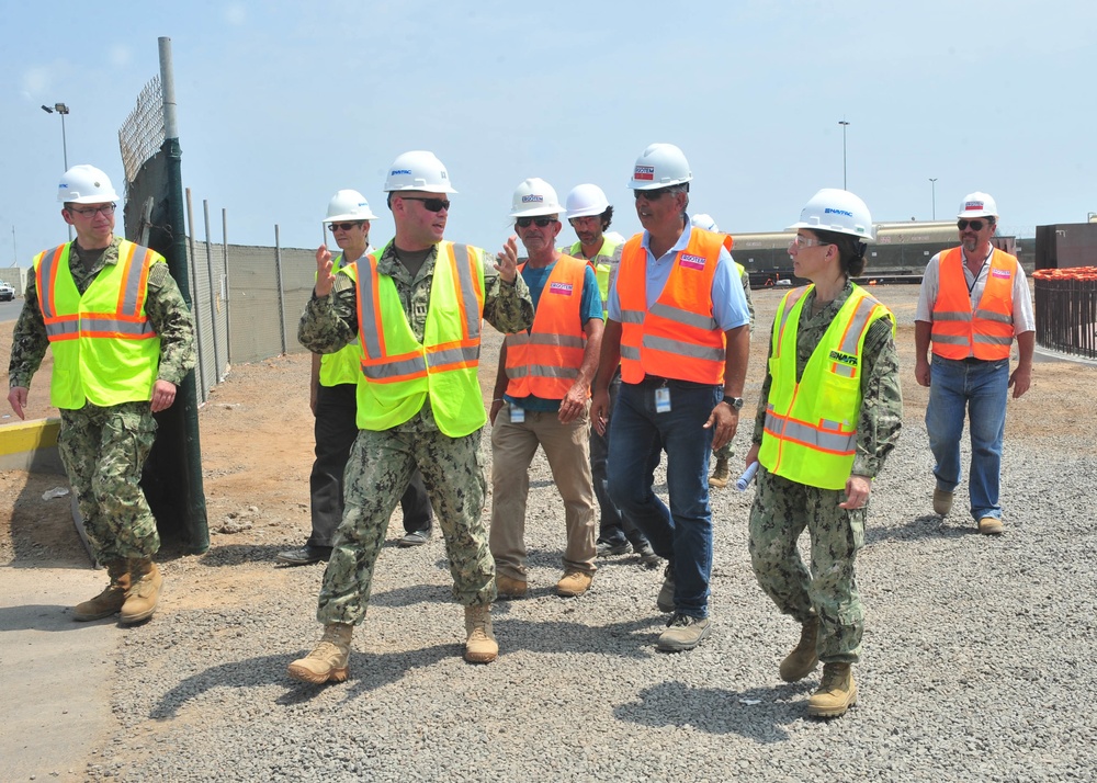 NAVSUP FLC Sigonella Commanding Officer visits CLDJ