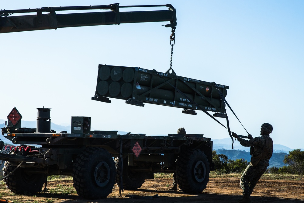 5/11 conducting HIMARS reloads