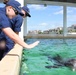 Coast Guard visits Clearwater Marine Aquarium