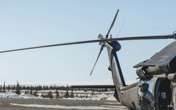 Alaska Army National Guard Blackhawks bring help from above