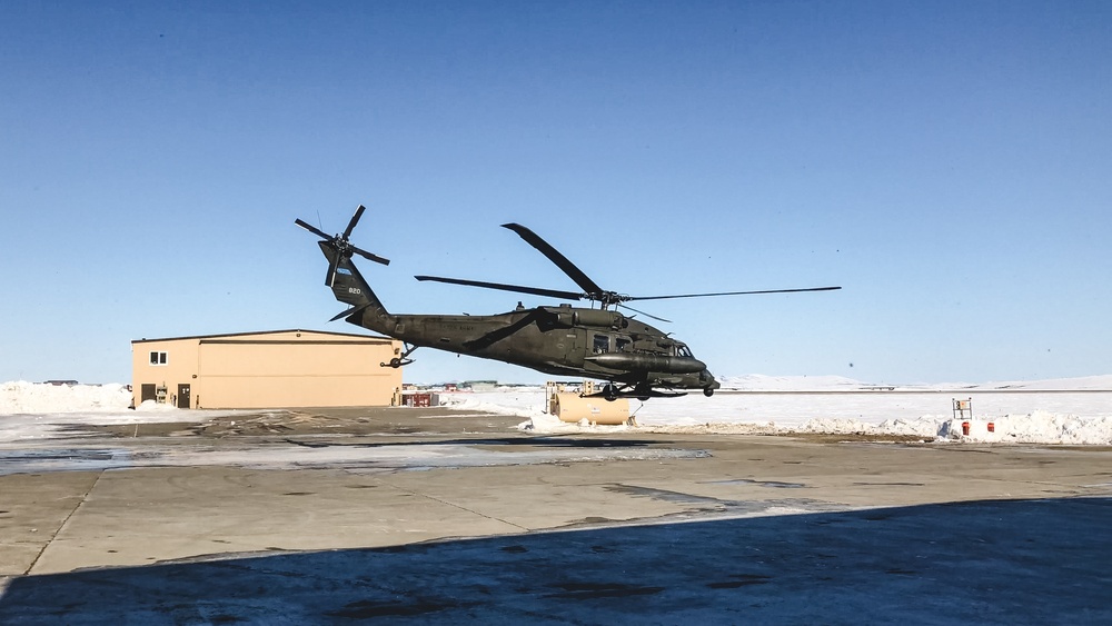 Alaska Army National Guard Blackhawks bring help from above