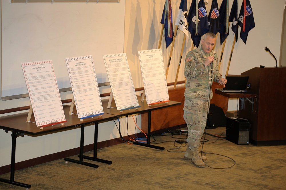 Fort McCoy recognizes April observances with special event