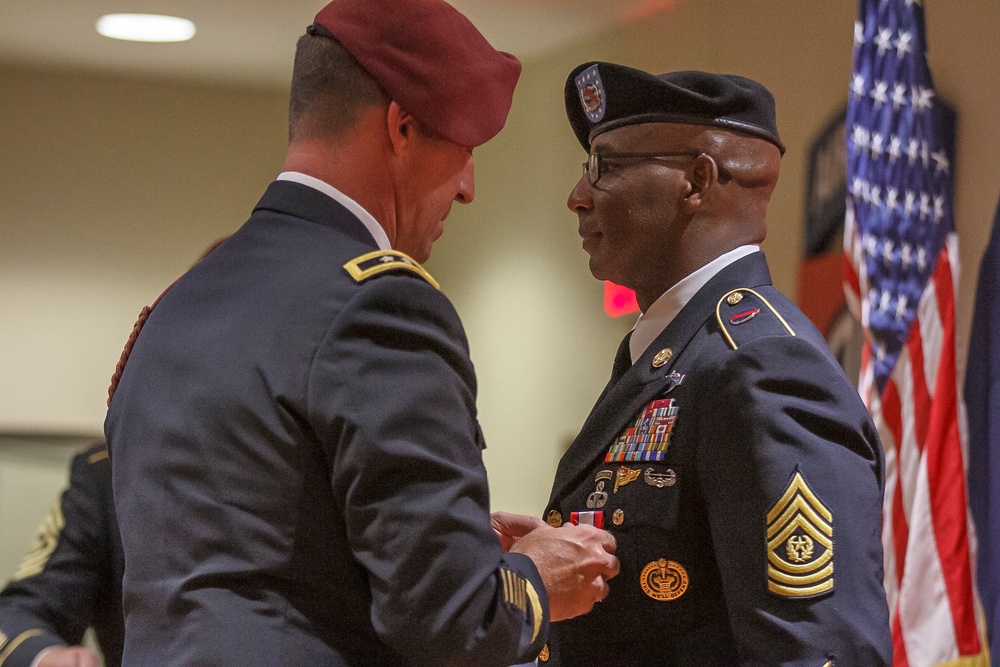 Command Sgt. Maj. Bryant Lambert Returns to the 82nd to Say Farewell