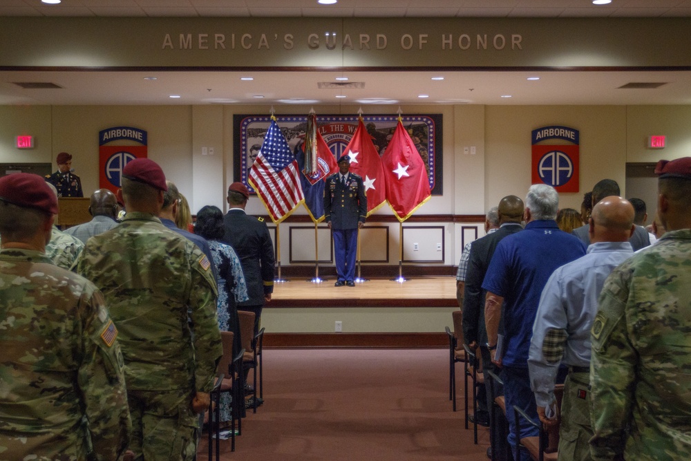 Command Sgt. Maj. Bryant Lambert Returns to the 82nd to Say Farewell