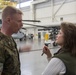 The Honorable Mrs. Phyllis Bayer visits Marine Corps Installations East