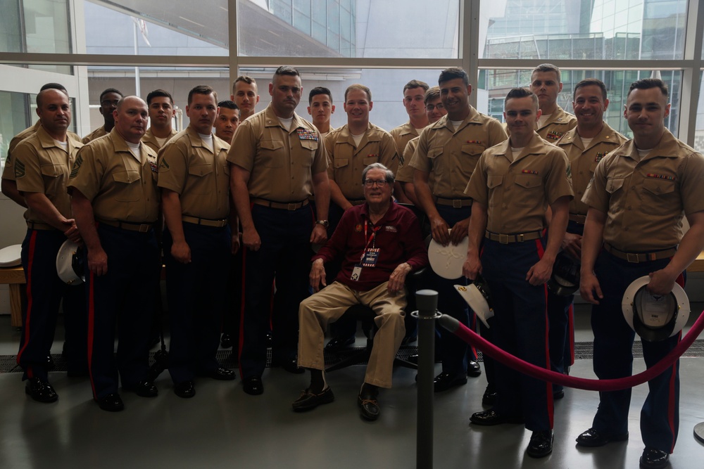 U.S. Marines Visit the National World War II Museum
