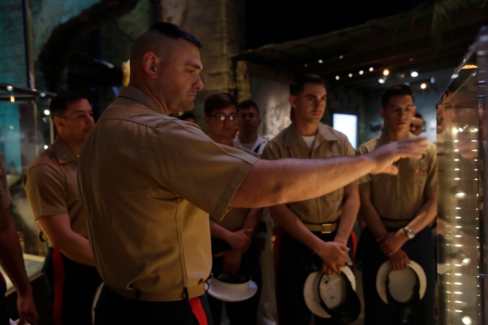 U.S. Marines Visit the National World War II Museum