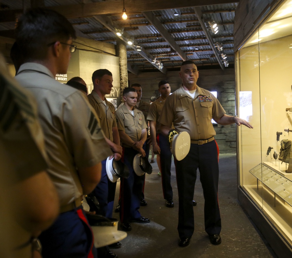 U.S. Marines Visit the National World War II Museum