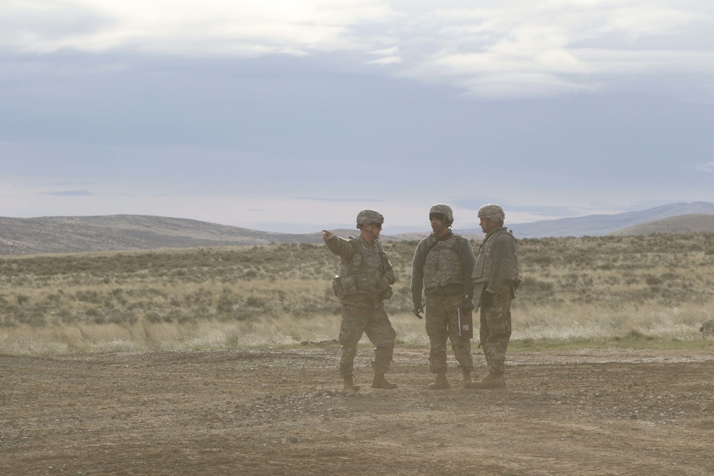 41st IBCT Soldiers Train at Yakima Training Center