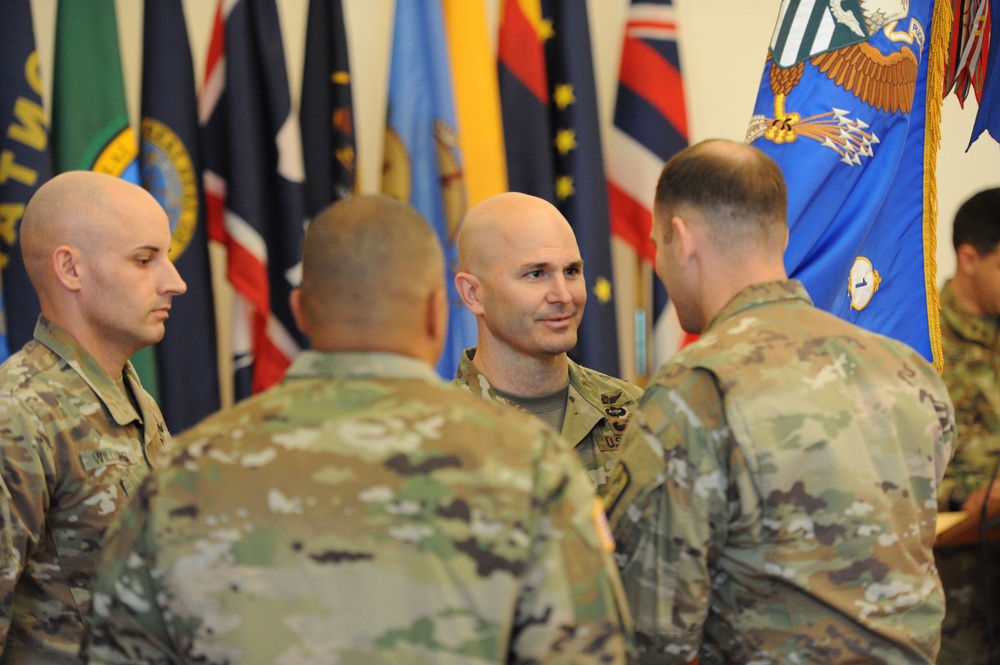 Change of Responsibility Ceremony 1-3 Attack Reconnaissance Battalion Command Sergeant Major