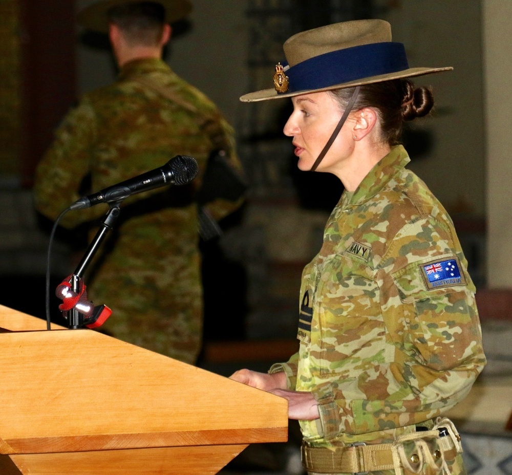 Resolute Support Observes Anzac Day