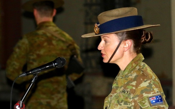 Resolute Support Observes Anzac Day