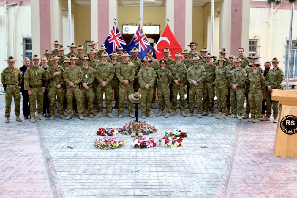 Resolute Support Observes Anzac Day