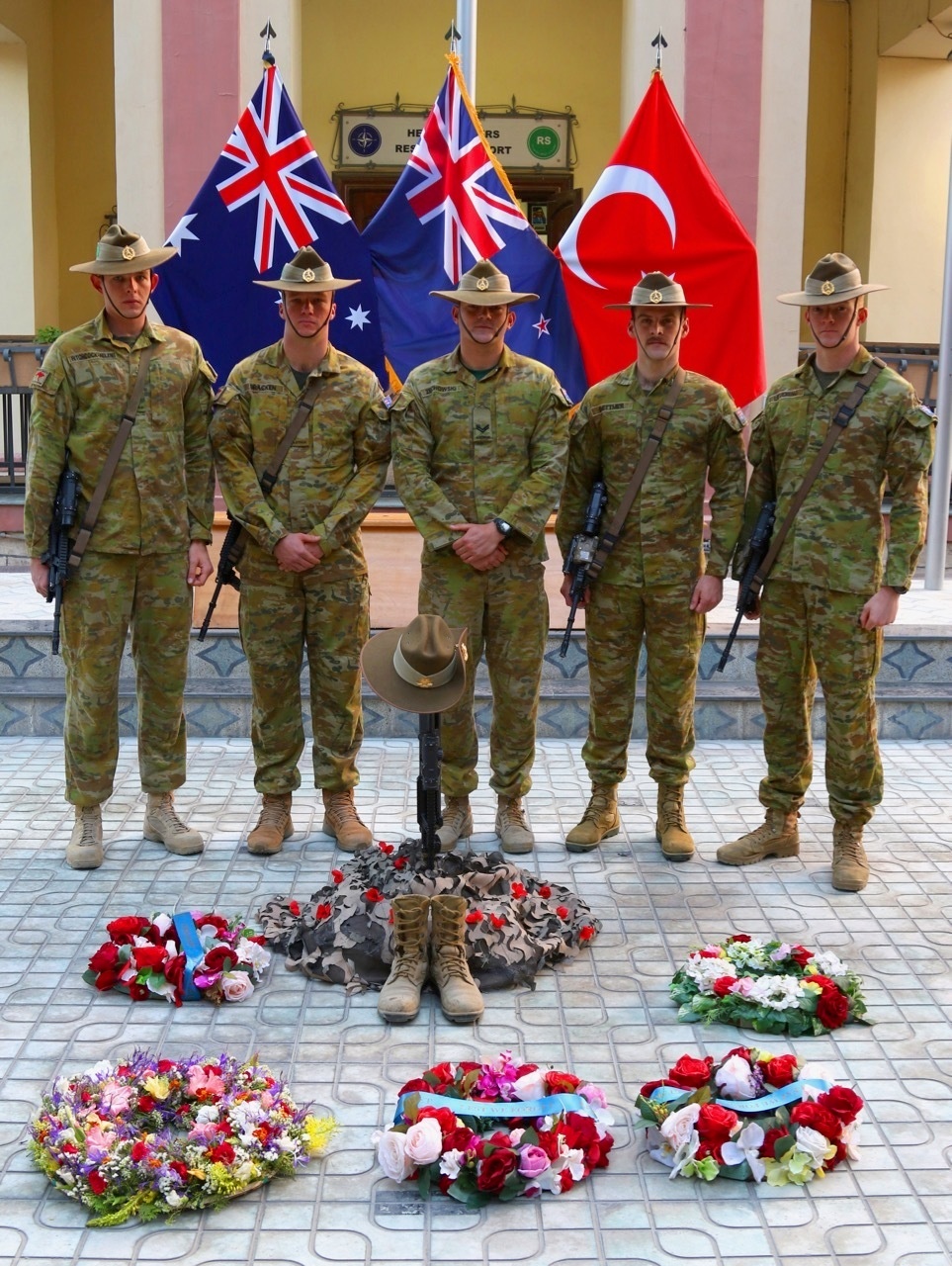 Resolute Support Observes Anzac Day