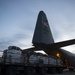 C-130s drop supplies over Afghanistan