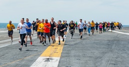 GHWB Sailors Participate in SAPR 5K Run