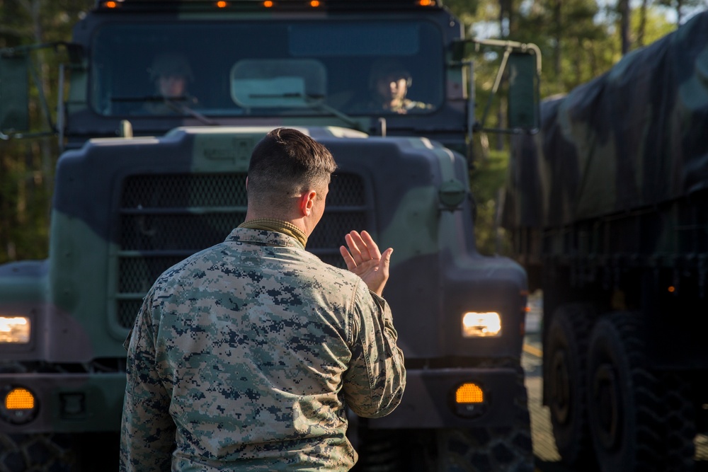 8th ESB conducts bridge building operations