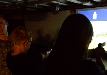 Sea Scouts Tour USS Frank Cable (AS 40)