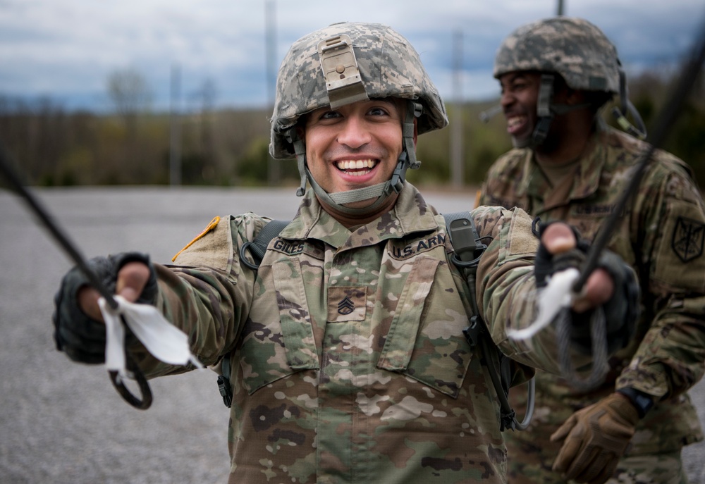 Military Police Command trains in the field