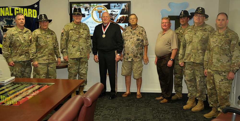 MG James K. &quot;Red&quot; Brown Receives the Order of Saint George Silver Medallion