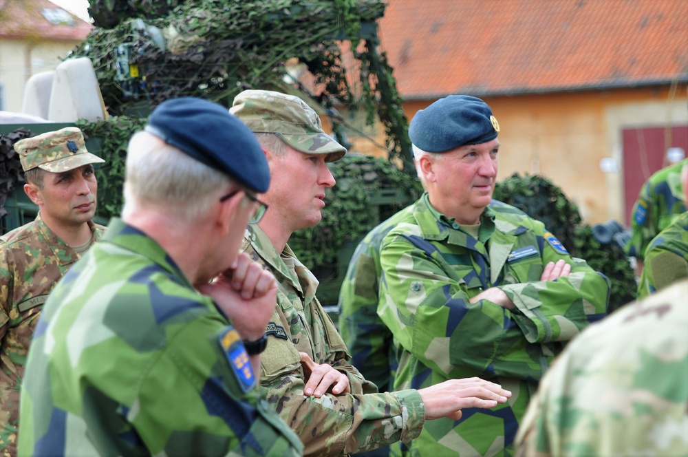 Swedish delegation visits Battle Group Poland