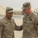 USARCENT commander speaks with 28 Infantry Division commander