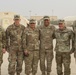 USARCENT commander poses for photo with 28 Infantry Division command team