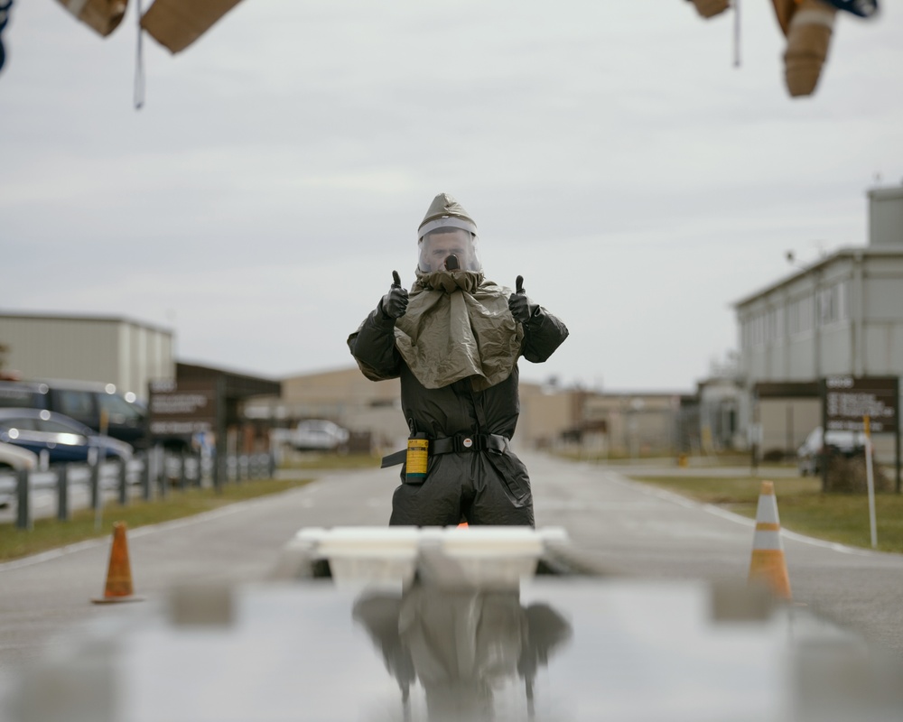 107th Airmen Train in Decon Skills to Save Lives