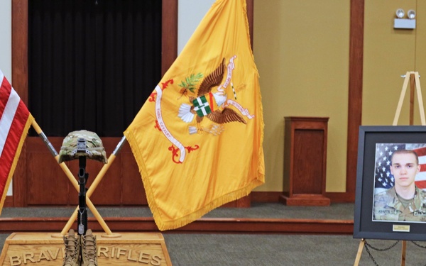 3rd Cav honors fallen brother