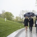 French President Emmanuel Macron Visits Arlington National Cemetery