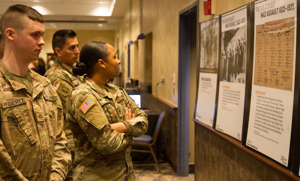 Fort Drum community members gather for Holocaust Remembrance Ceremony
