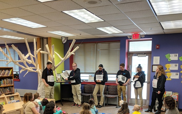 Fort Drum BOSS members support Month of the Military Child