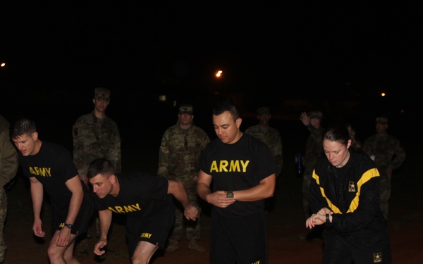 780 MI BDE APFT at BDE BWC