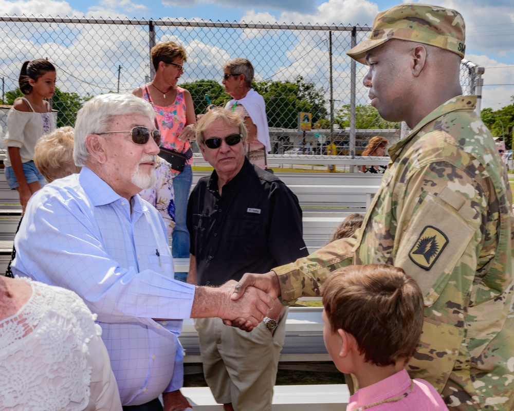 Plant City community comes together to support deploying National Guard unit