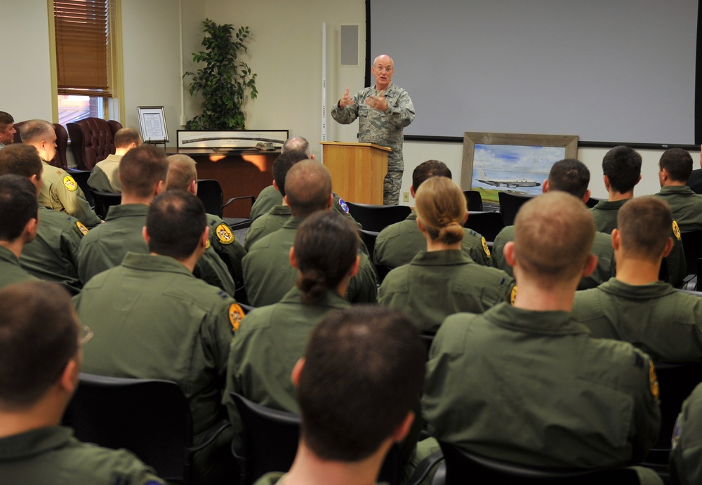 Air Force chief of chaplains visits Offutt and reflects on the past