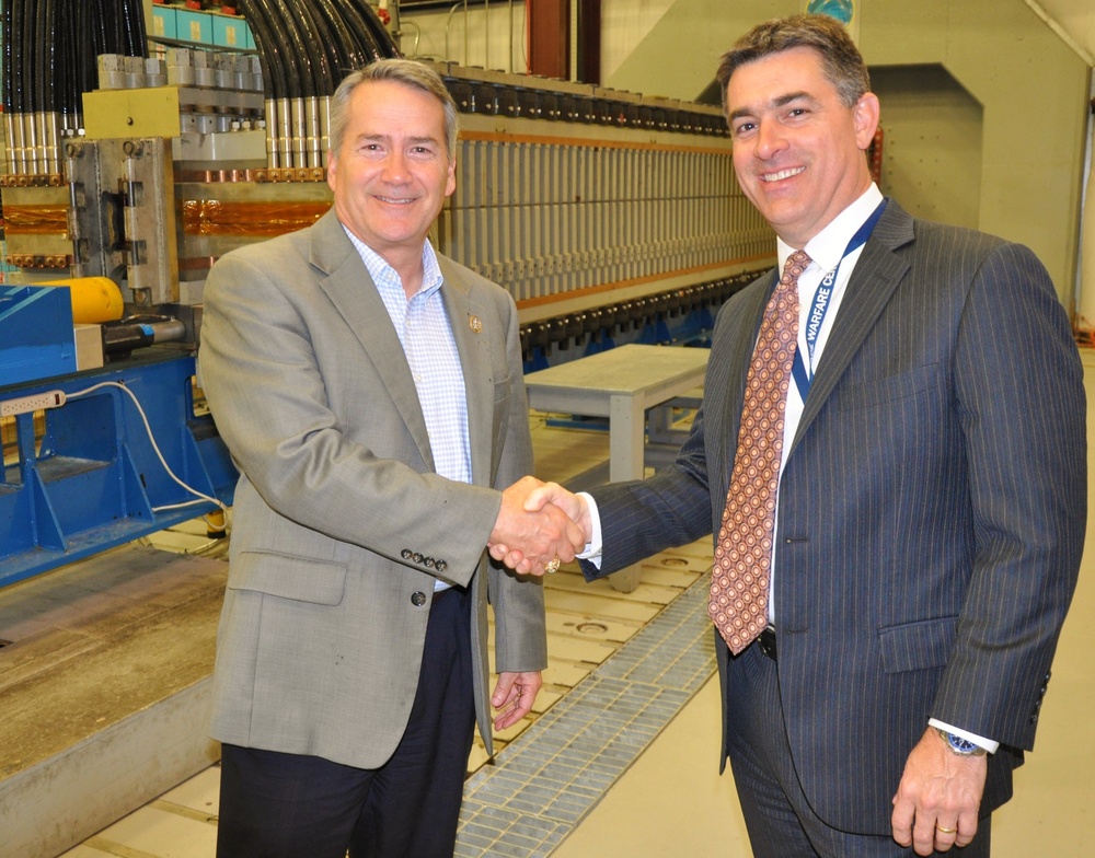 Congressman Jody Hice Briefed on Navy Directed Energy Programs