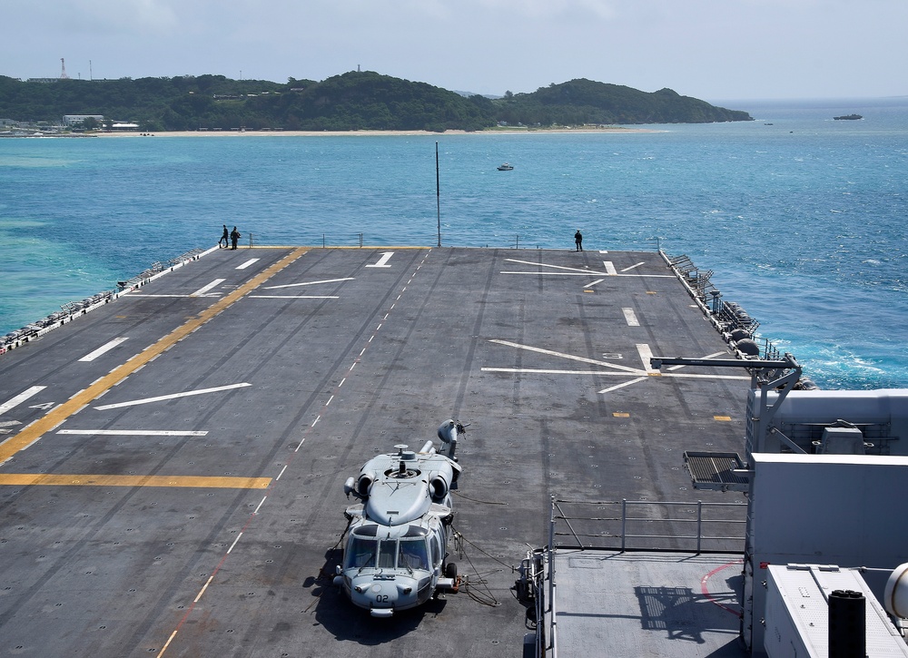 Wasp Amphibious Ready Group is operating in the Indo-Pacific region.